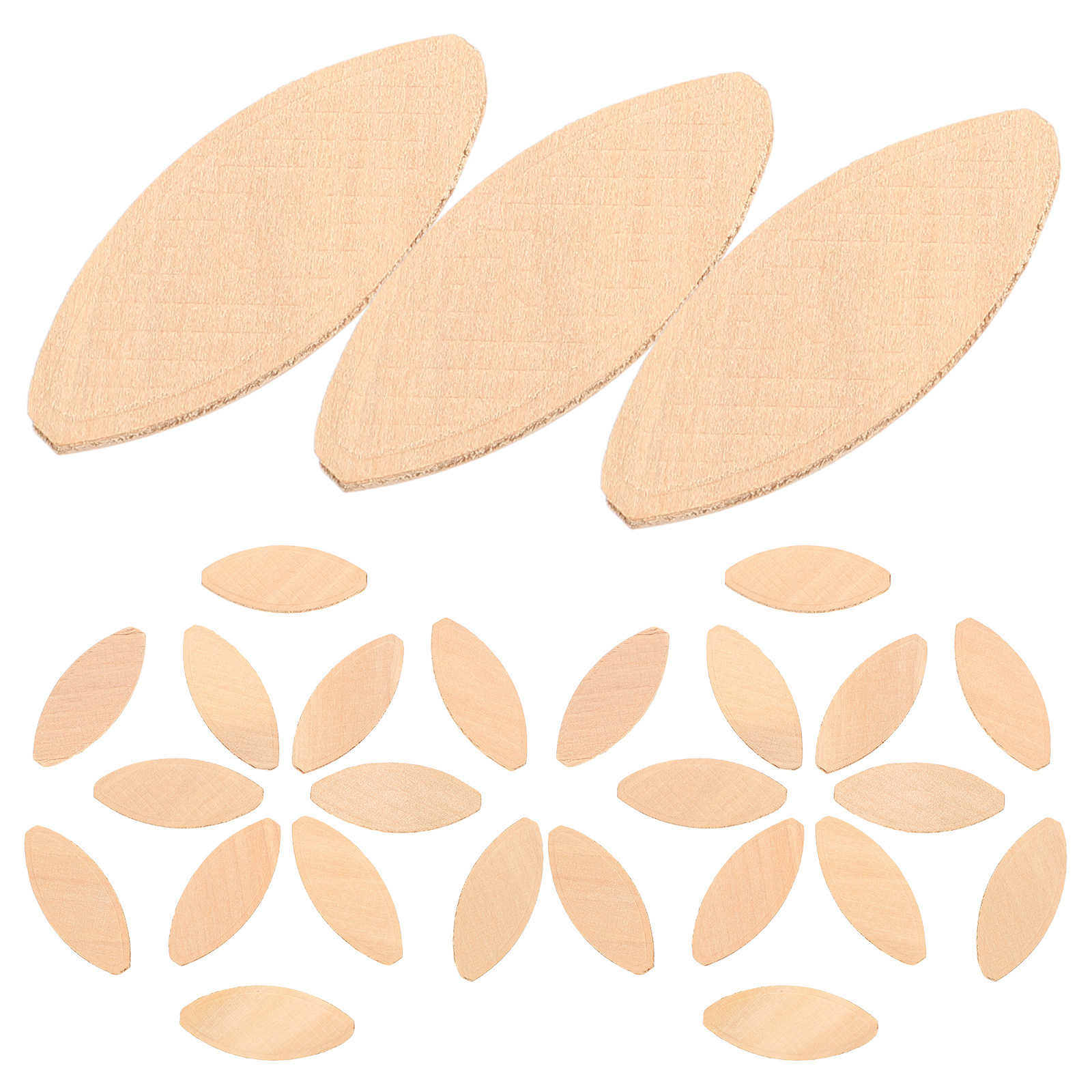 Woodworking Kits - 100개입, 목공용 비스킷 툴, 너도밤나무 재질,