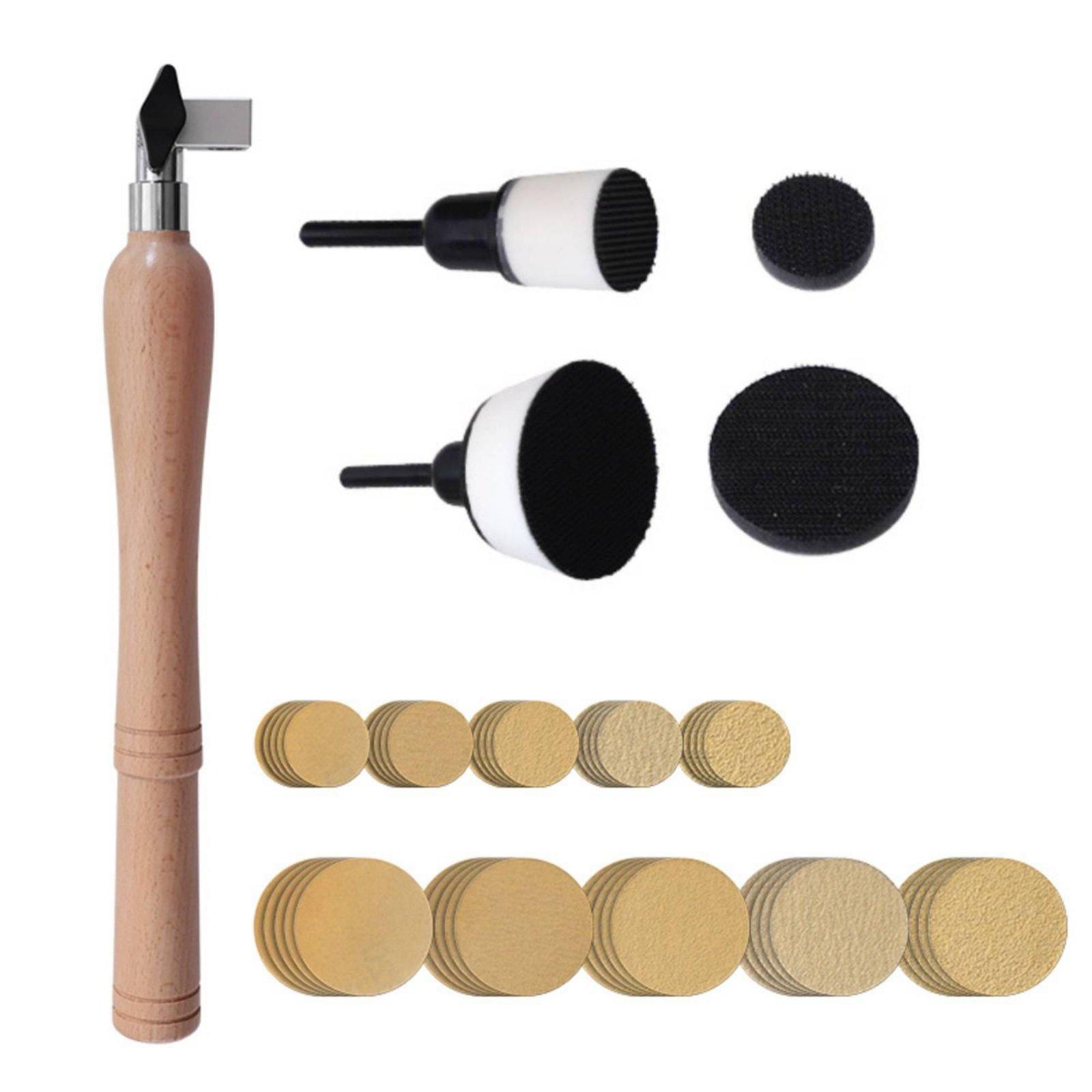 Woodworking Kits - 휴대용 샌딩 디스크 목재 그릇 샌더