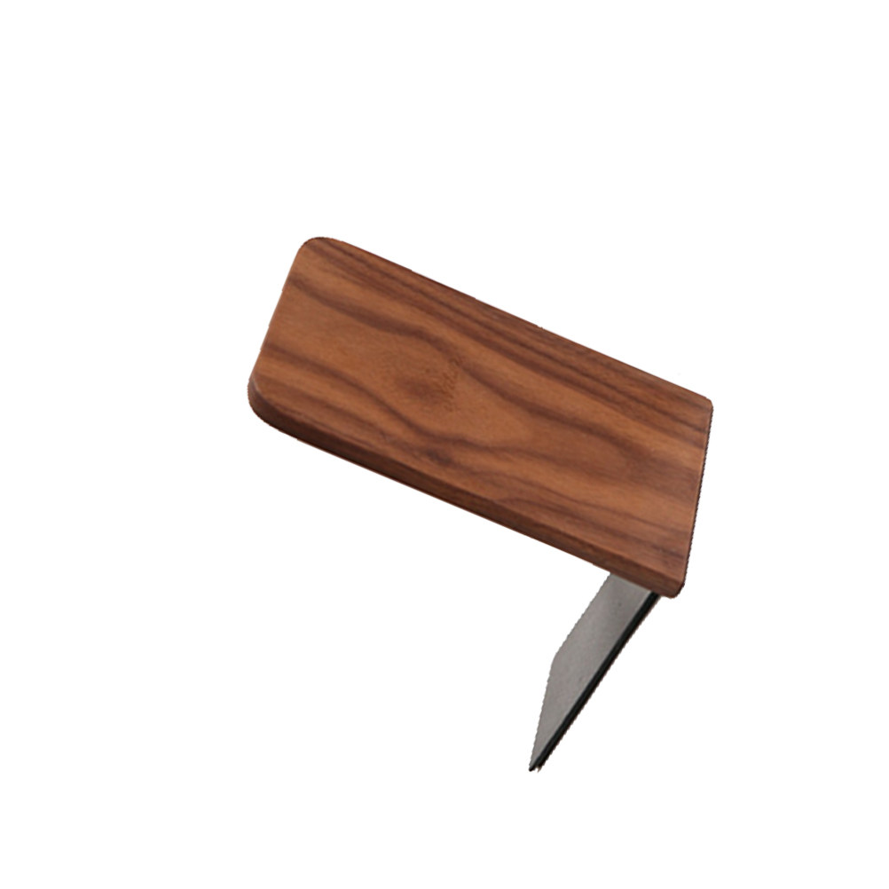 Woodworking Magazine - 검은색 호두나무로 만든 책 받침대, 잡지,