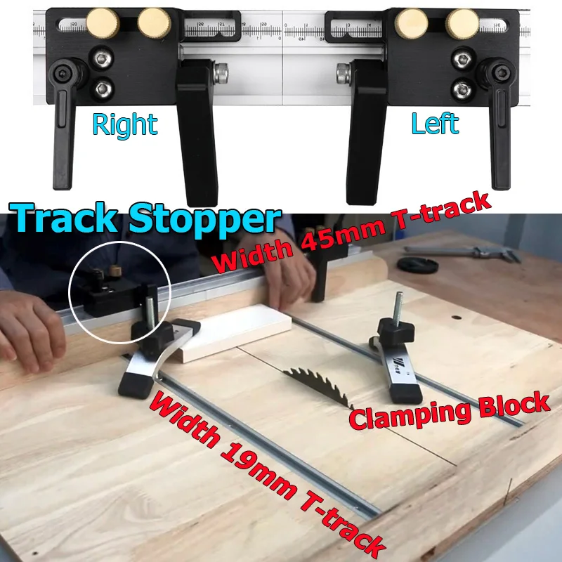 Woodworking Router - 알루미늄 합금 목공 슬라이딩 그루브 슬롯