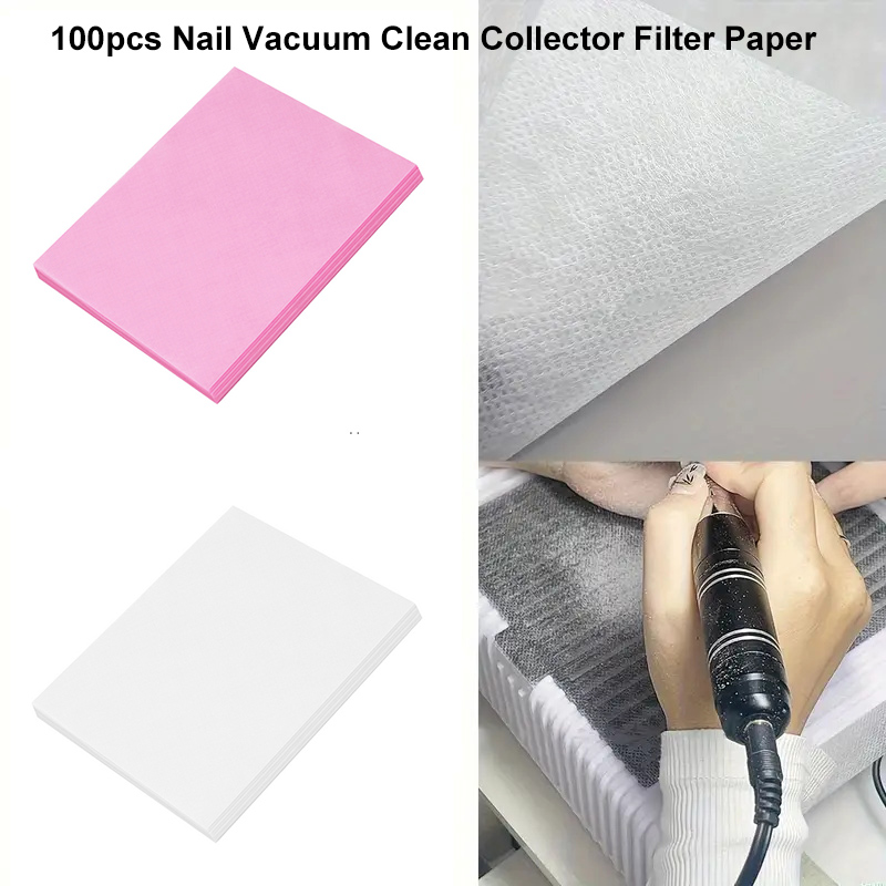 Woodworking Vacuum Press - 100pcs 일회용 네일 집진기 필터 방진