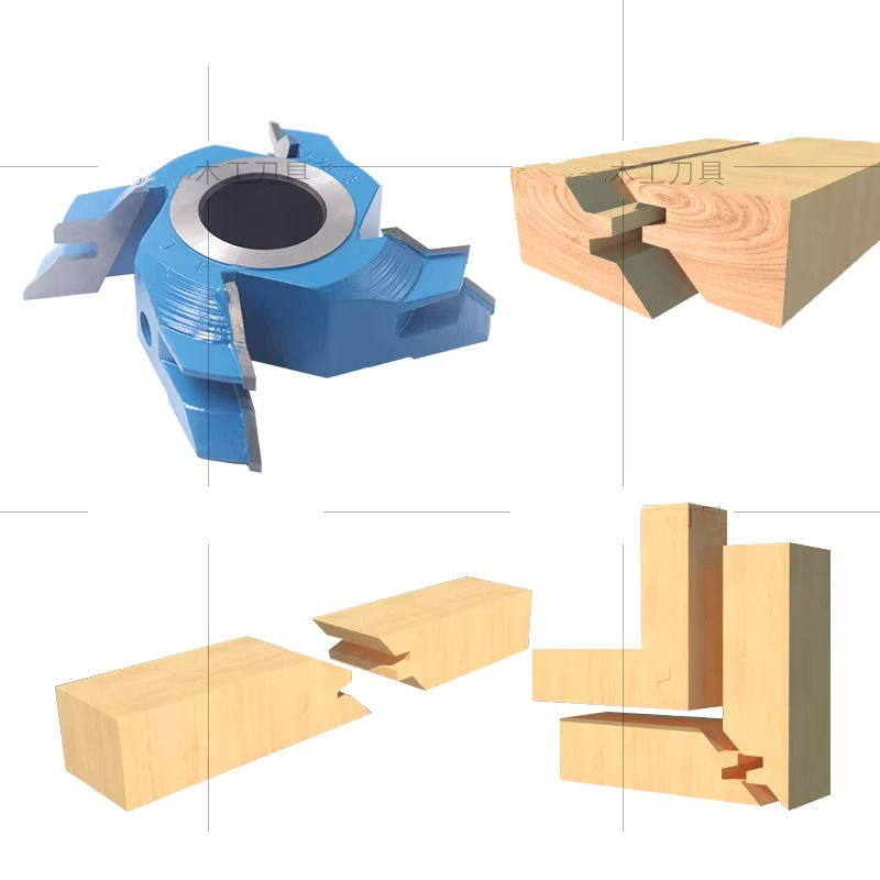 Woodworking Jointer - 45도 조인트 커터 합금 목공 커터