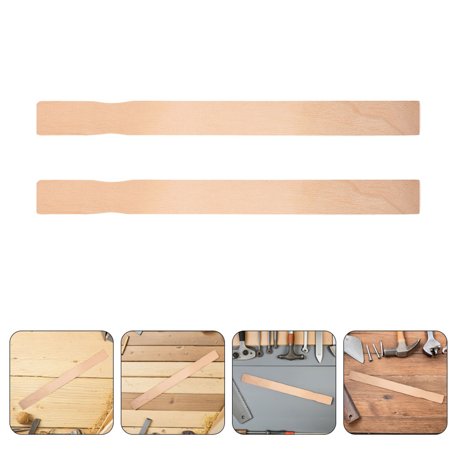 Woodworking Hobbies - 15개입 페인트 교반봉 고품질 나무 혼합봉
