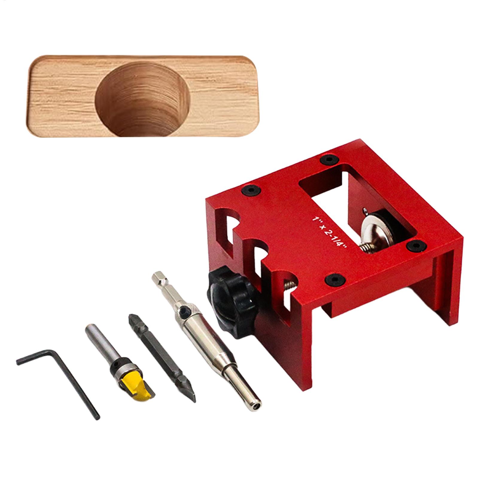 Woodworking Router Templates - 목재 문 설치용 알루미늄 합금 몰티스