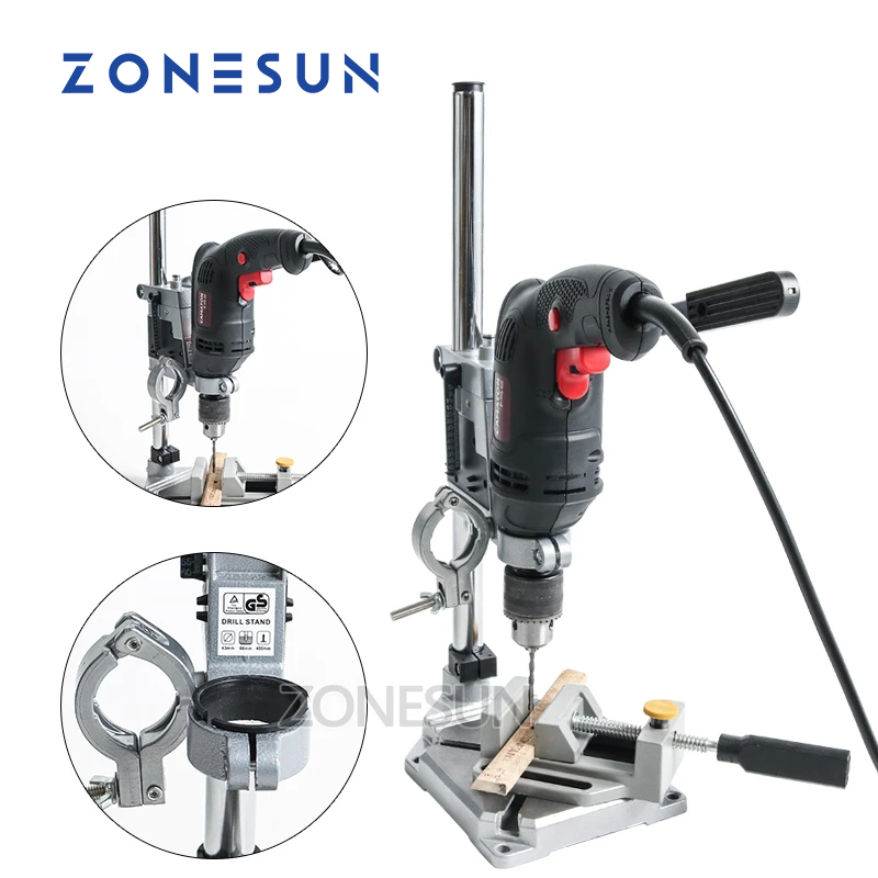 ZONESUN 고정형 전기 드릴 홀더 브래킷 드레멜 그 - Woodworking Clamp 리뷰 및 가격