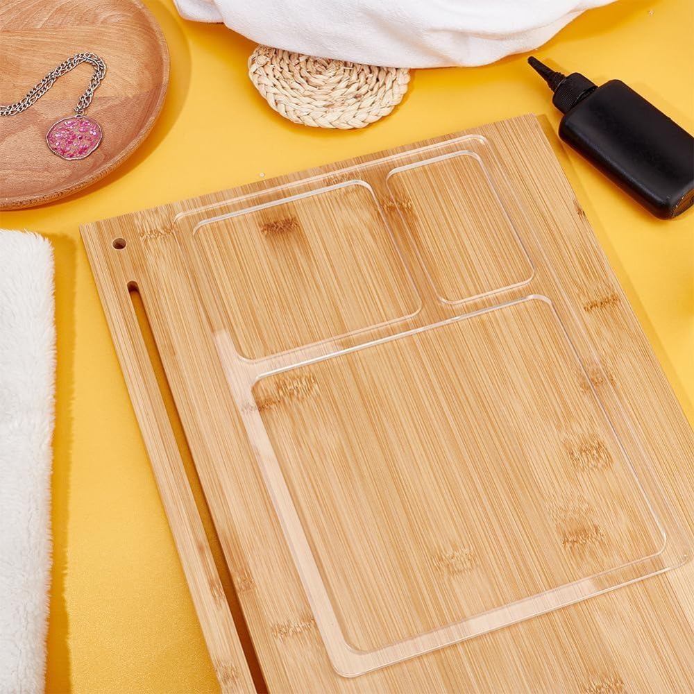 3포켓 발렛 트레이 라우터 템플릿 직사각형 투명 아크릴 - Woodworking Router Templates 리뷰 및 가격