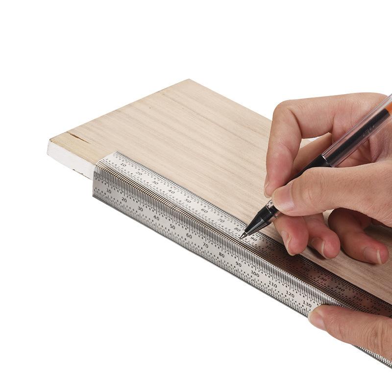 스테인리스 스틸 고정밀 T형 홀 자, DIY 애호가 목 - Woodworking Hobbies 리뷰 및 가격