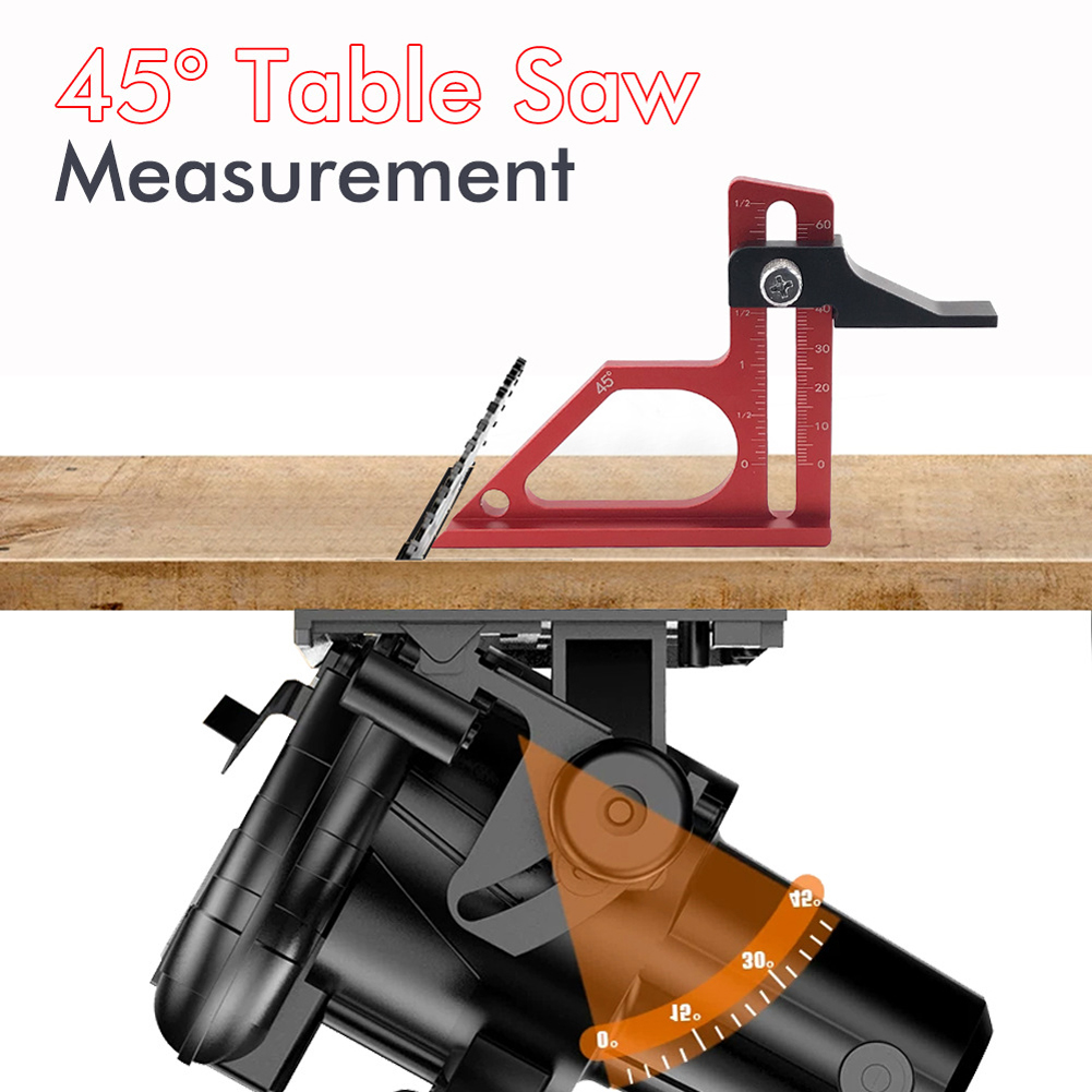 테이블쏘 깊이 측정기 내마모성 금속 높이 측정기 조절  - Woodworking Gauge 리뷰 및 가격