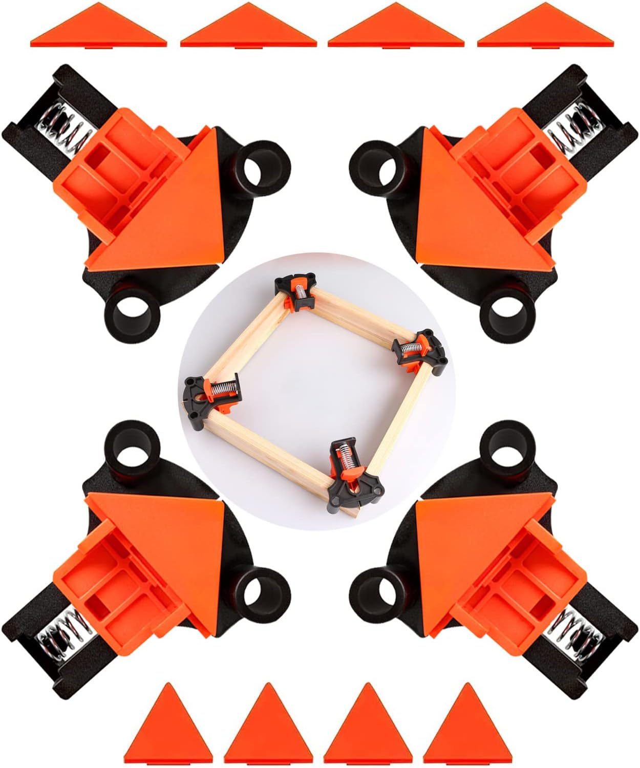 1pc 4pcs 목공용 조정 가능한 코너 클램프, 강화 - Furniture And Woodworking 리뷰 및 가격