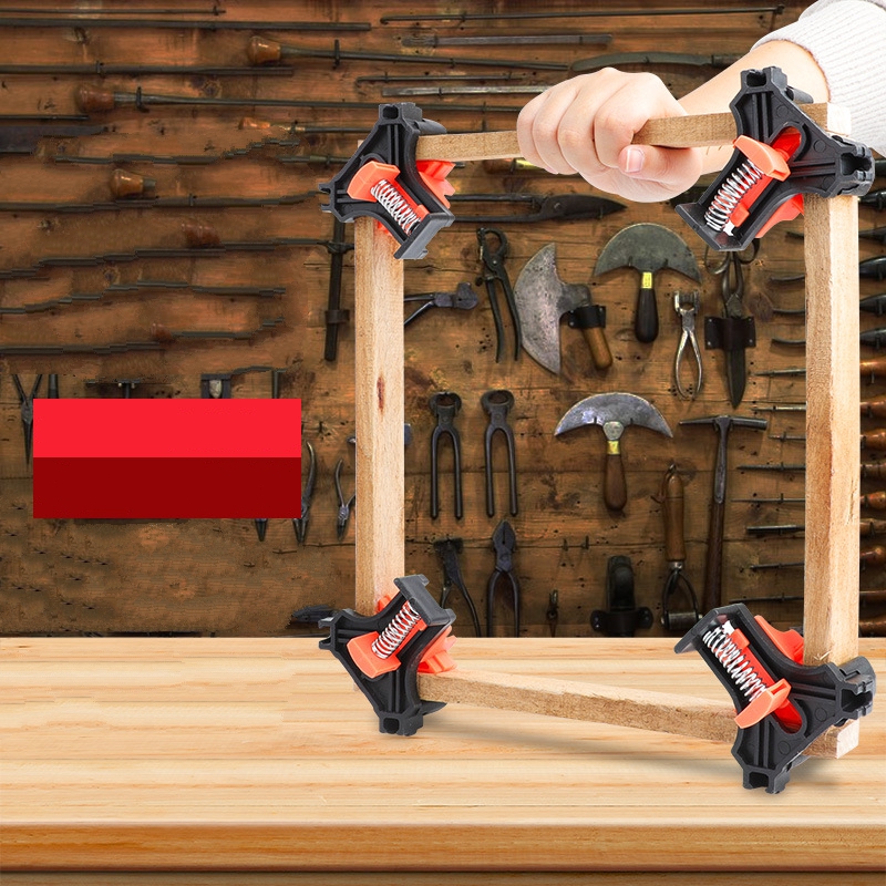 1pc 4pcs 목공용 조정 가능한 코너 클램프, 강화 - Furniture And Woodworking 리뷰 및 가격