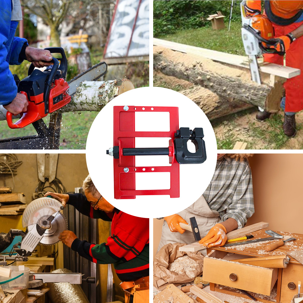 체인톱 밀용 수직 목재 절단 가이드, 휴대용 스테인리스 - Lumber Woodworking 리뷰 및 가격
