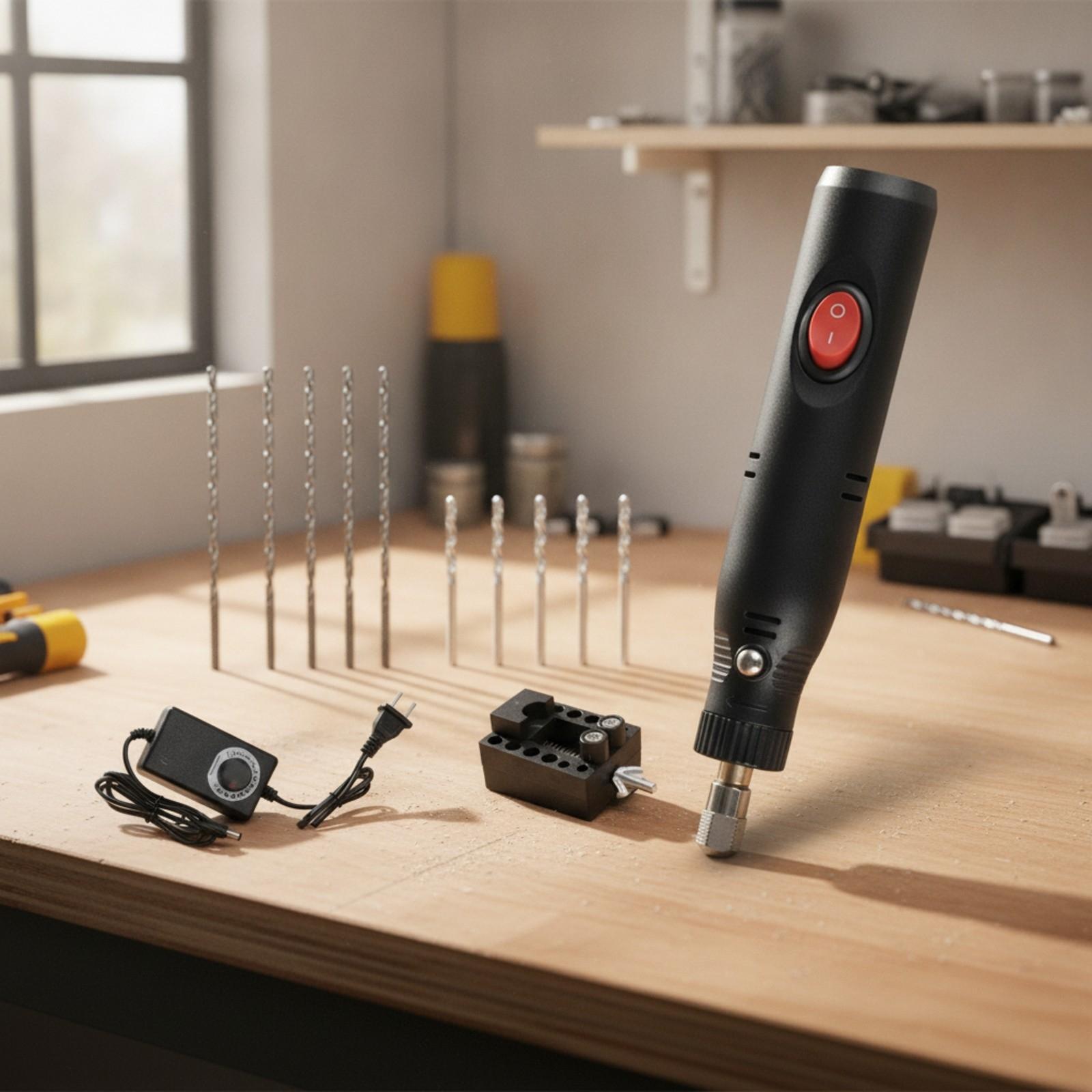 소형 전기 드릴 로터리 공구 키트 (벤치 바이스 포함) - Woodworking Hobby Kits 리뷰 및 가격
