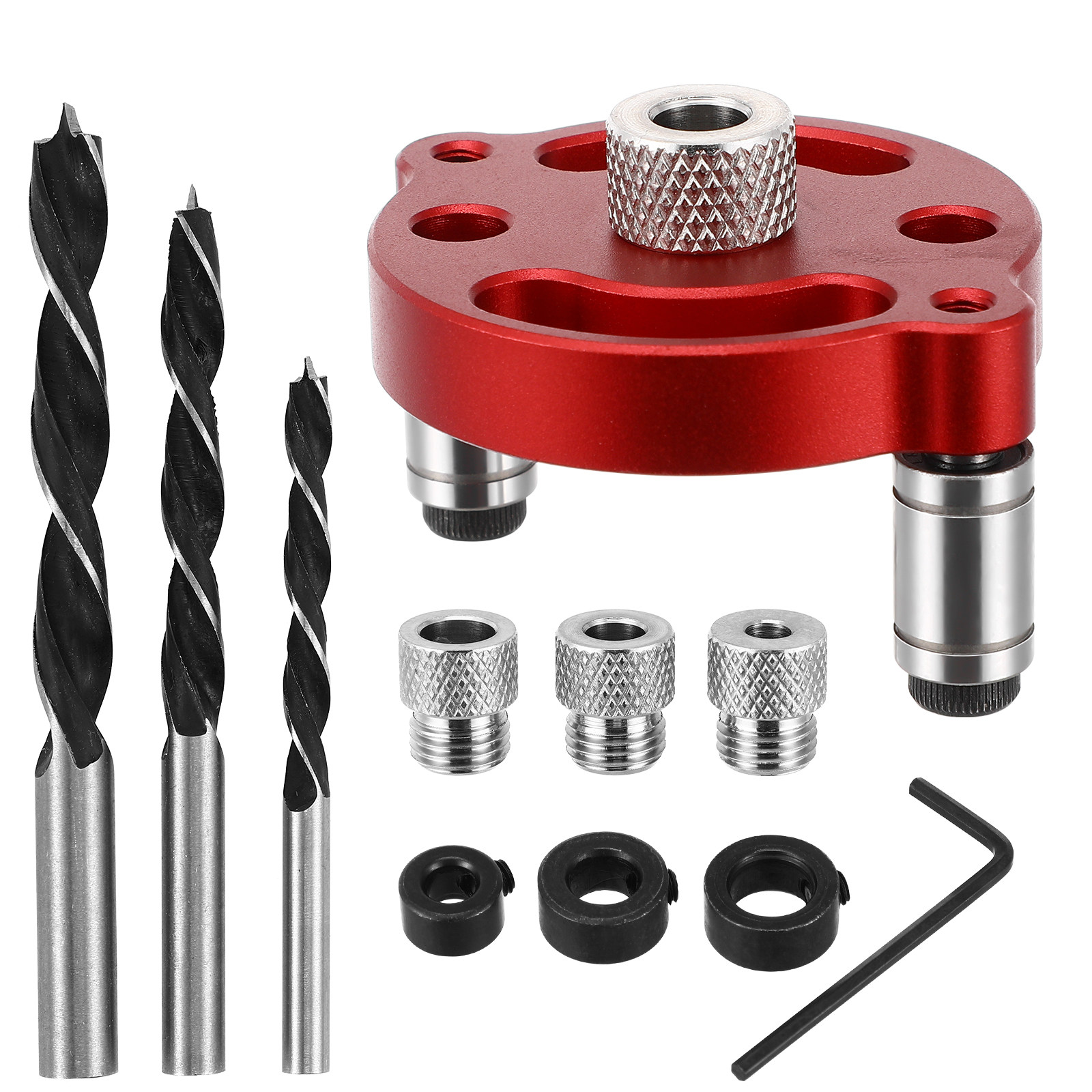 1세트 알루미늄 합금 목공용 정밀 드릴링 지그 키트,  - Woodworking Kits 리뷰 및 가격