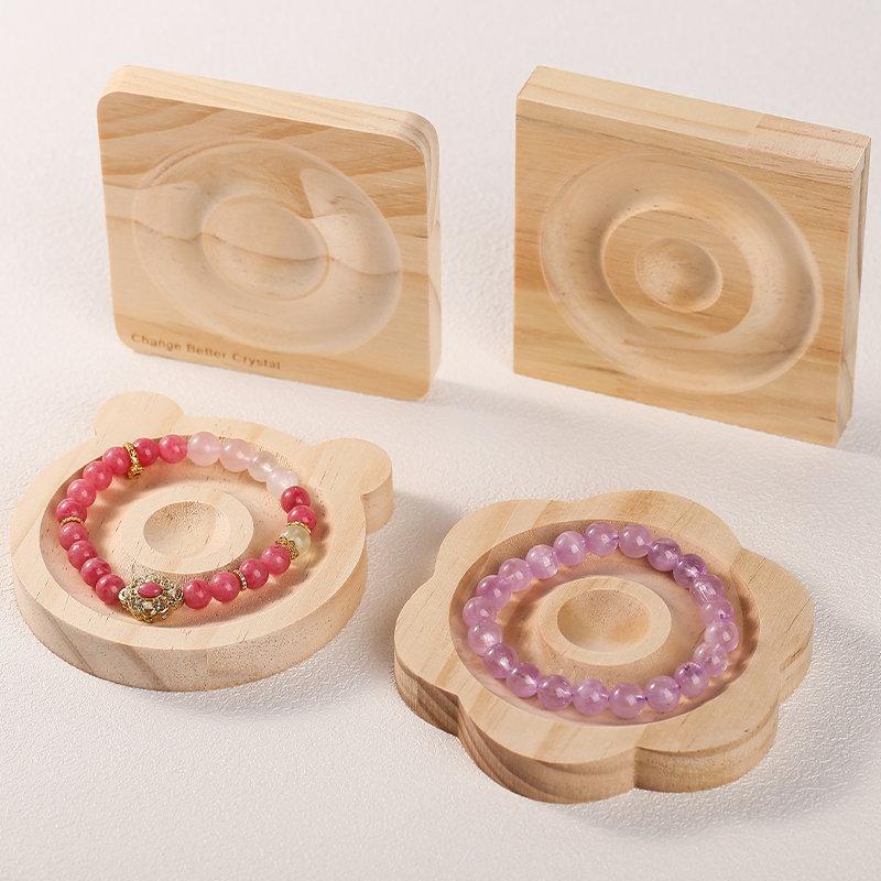 1Pc DIY 천연 나무 구슬 디자인 보드 보석 만들기 - Woodworking Hobbies 리뷰 및 가격