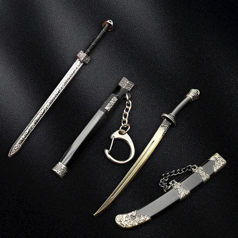 유명한 고대 검의 금속 칼집 모형 다수, 미개봉 소형  - Drawknife Blade 리뷰 및 가격