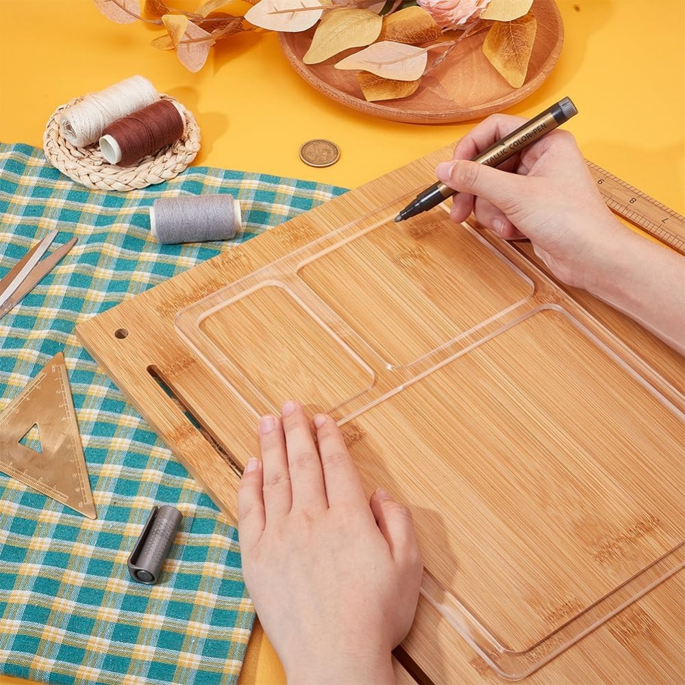 3 포켓 발레트 트레이 라우터 템플릿 직사각형 투명 아 - Woodworking Router Templates 리뷰 및 가격