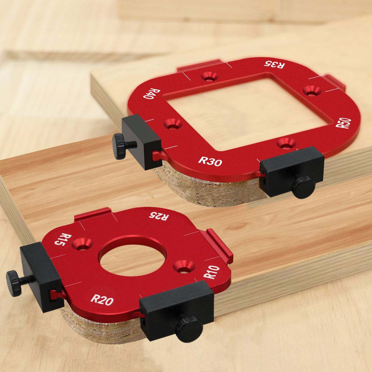 알루미늄 라운드 코너 라디우스 템플릿 세트 목공 라우터 - Woodworking Router Templates 리뷰 및 가격