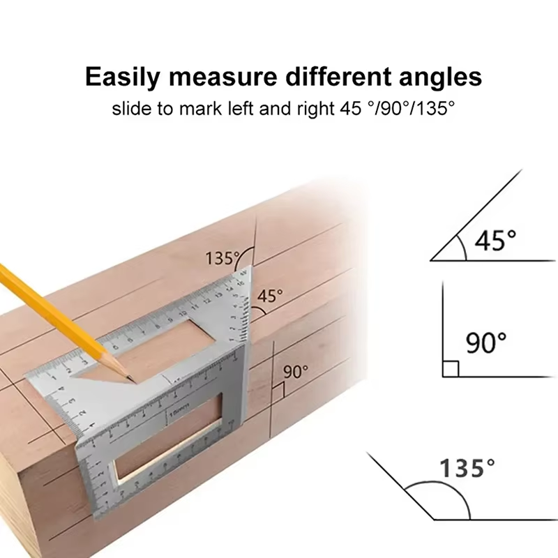 YYM 다기능 T자형 목공용 자, 45도 및 90도 각 - Woodworking Gauge 리뷰 및 가격