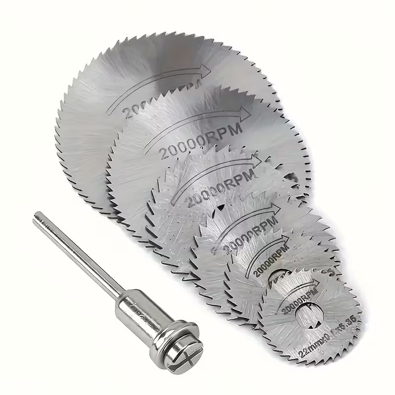 1 세트 미니 원형 톱날, Hss 커팅 디스크 회전 드 - Woodworking Kits 리뷰 및 가격