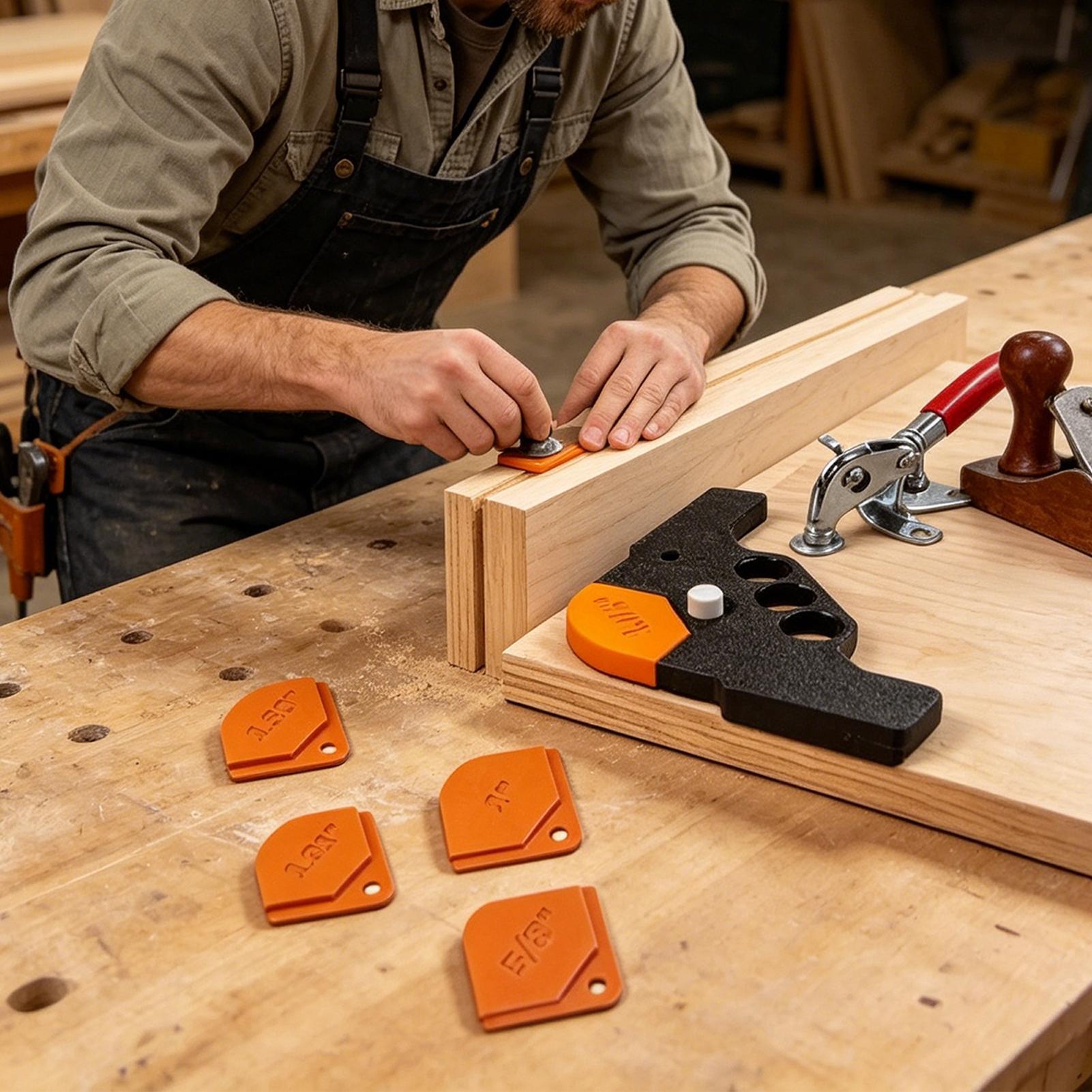라우터 코너 라디우스 템플릿 5개 고경도 정확한 위치  - Woodworking Router Templates 리뷰 및 가격