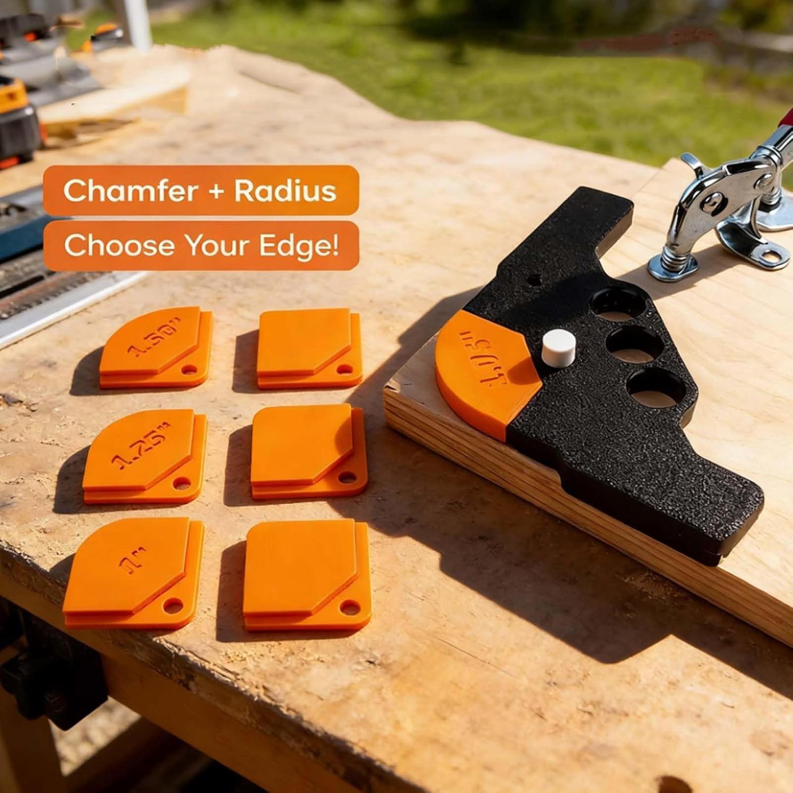 라우터 코너 라디우스 템플릿 5개 고경도 정확한 위치  - Woodworking Router Templates 리뷰 및 가격