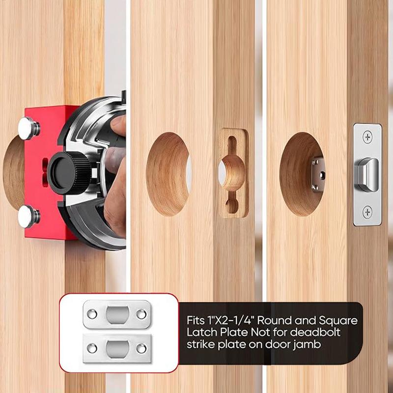 목재 문 설치용 알루미늄 합금 몰티스 템플릿 키트, 1 - Woodworking Router Templates 리뷰 및 가격