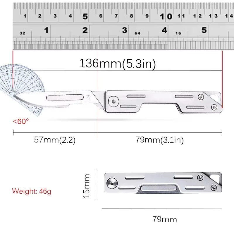 접이식 칼 카본 스틸 블레이드 조각 칼 취미용 칼 공예 - Woodworking Hobby Kits 리뷰 및 가격