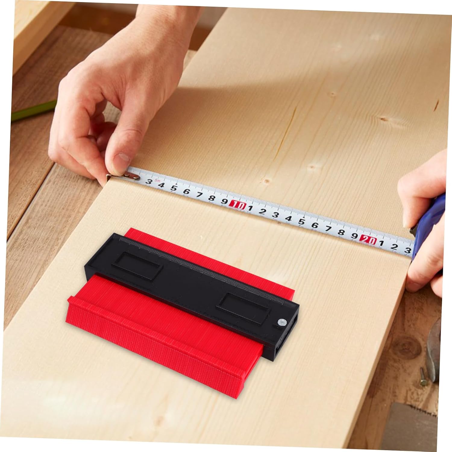프로파일 윤곽 측정기, 라인 복사기, 자, 절단 템플릿 - Woodworking Gauge 리뷰 및 가격
