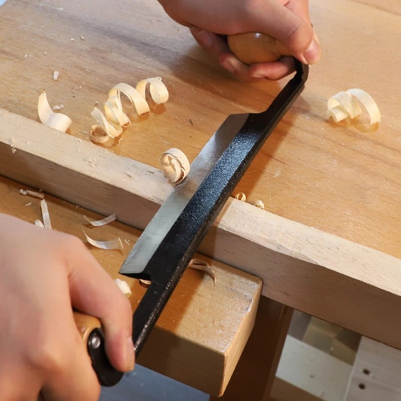 스크레이퍼 나무껍질 제거 목공 수공구 전문가용 드로우  - Drawknife Blade 리뷰 및 가격