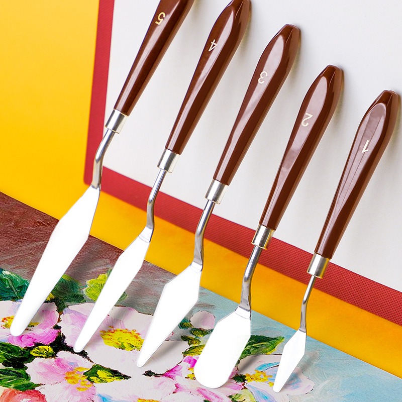 아티스트용 페인트 스패출러 세트 유화 나이프 텍스처 페 - Drawknife Blade 리뷰 및 가격